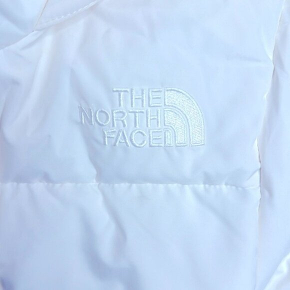 Women's White Puffer Jacket - Picture 4 of 4